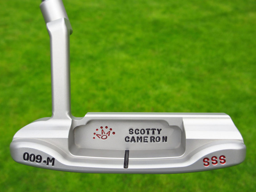 scotty cameron tour only sss masterful 009m circle t 350g 7 point crown putter golf club