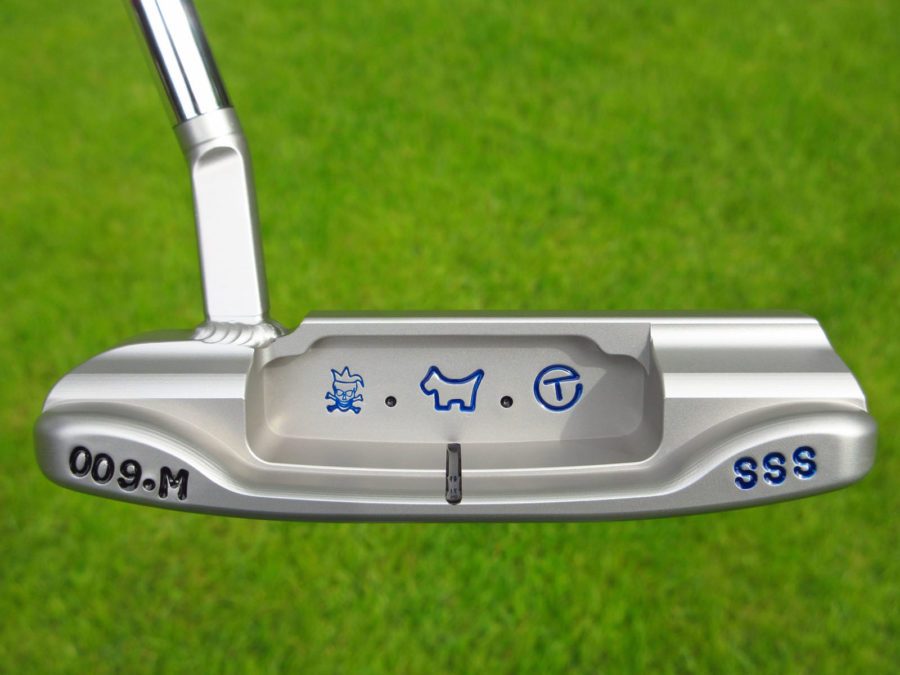 scotty cameron tour only sss masterful 009m circle t 350g putter with welded flojet neck golf club