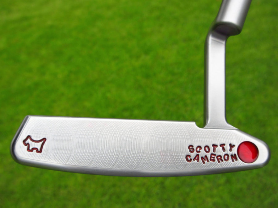 scotty cameron tour only sss timeless newport 2 circle t 350g putter with skulls stamps and scotty dog golf club