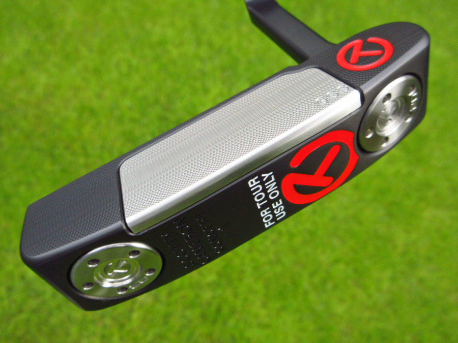 scotty cameron tour only black newport concept 1 gss select circle t putter with top line golf club
