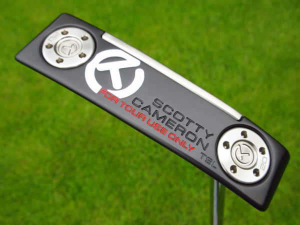 scotty cameron tour only black tsl laguna 1.5 flojet gss select circle t putter with top line golf club
