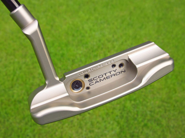 scotty cameron tour only sss chromatic bronze masterful tourtype circle t putter golf club with black shaft