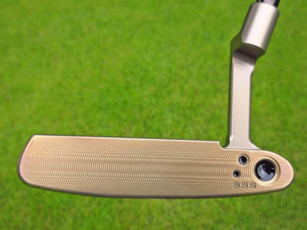 scotty cameron tour only sss chromatic bronze masterful tourtype circle t putter golf club with black shaft