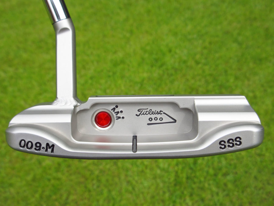 scotty cameron tour only sss masterful 009m circle t 350g putter with welded flojet neck and vertical top line golf club
