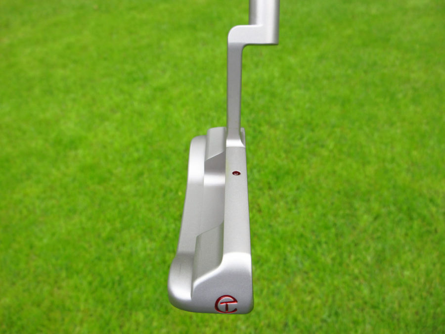 scotty cameron tour only sss handstamped newport circle t 350g putter with retro dots and scotty dog stamps golf club