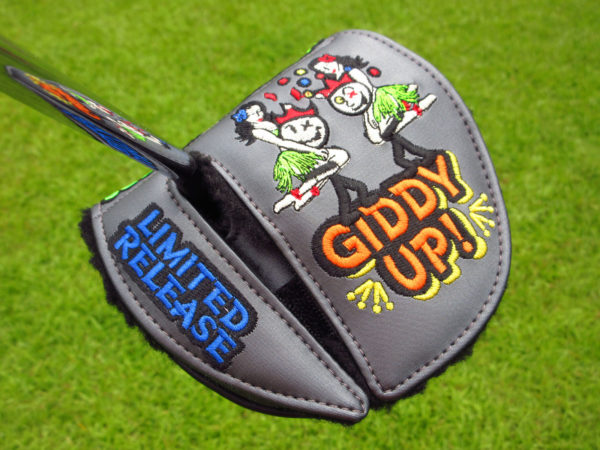 scotty cameron limited release custom shop giddy up mid round headcover