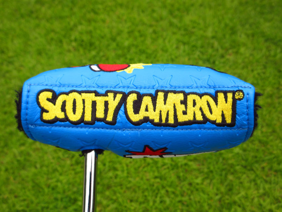 scotty cameron limited release custom shop turf wars xl mallet headcover