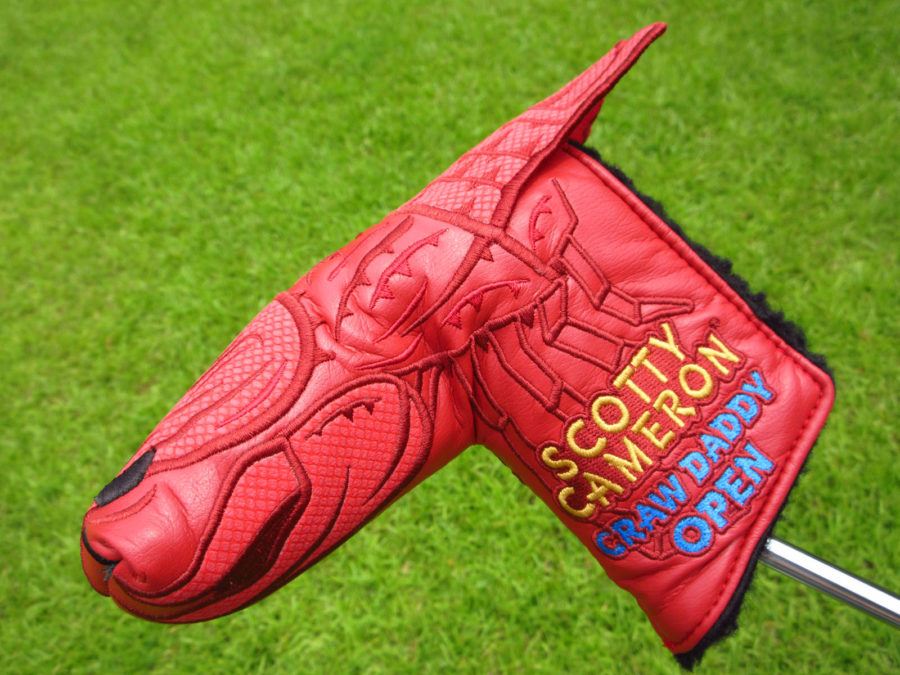 scotty cameron tour only 2018 craw daddy open crawfish circle t blade headcover