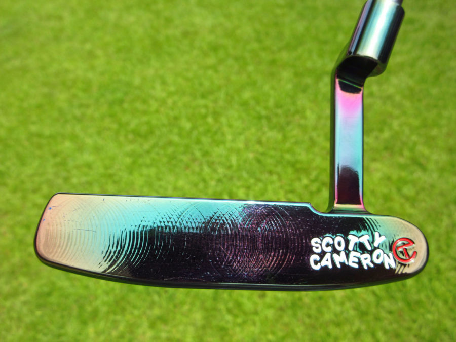 scotty cameron tour only black pearl 009 circle t 350g putter with fujikura graphite shaft golf club