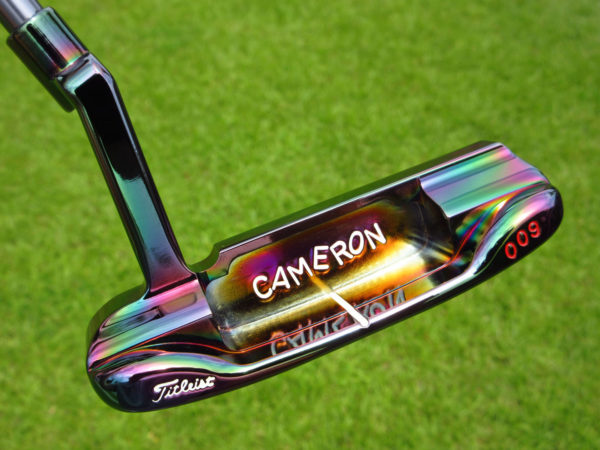 scotty cameron tour only black pearl 009 circle t 350g putter with fujikura graphite shaft golf club