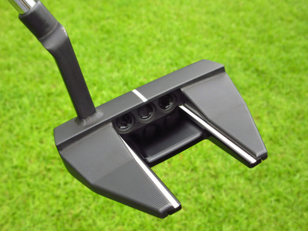 scotty cameron tour only satin black phantom x t7.2 circle t welded plumber neck putter golf club