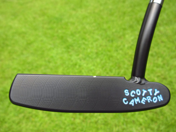 scotty cameron tour only black sss 009 1.5 circle t 350g putter with welded 1.5 round neck golf club
