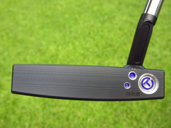 scotty cameron tour only black sss golo tg6.5 tourtype circle t putter with welded flojet neck golf club
