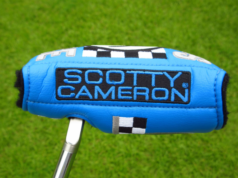 scotty cameron tour only blue champs choice circle t mid round headcover