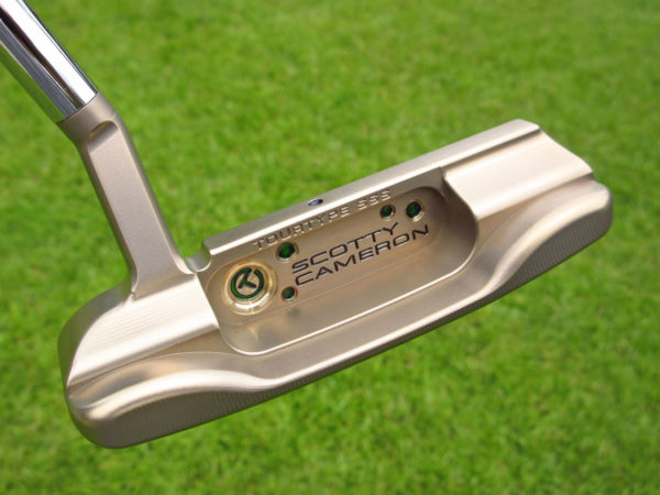 scotty cameron tour only chromatic bronze sss masterful 1.5 tourtype circle t putter golf club with sight dot