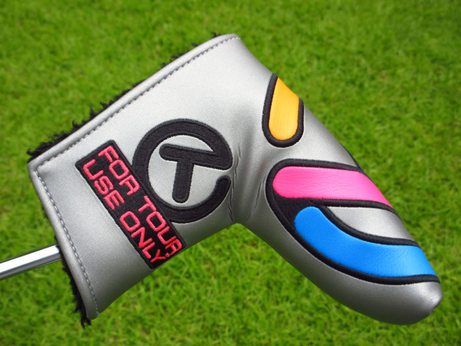scotty cameron tour only multi color stick figure industrial circle t blade headcover