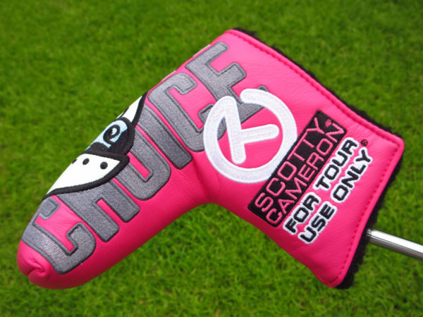 scotty cameron tour only pink champs choice circle t blade headcover