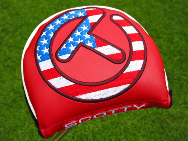 scotty cameron tour only red usa industrial circle t mid round headcover