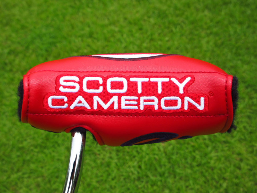 scotty cameron tour only red usa industrial circle t mid round headcover