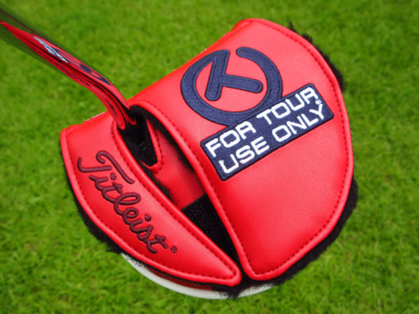 scotty cameron tour only red usa industrial circle t mid round headcover