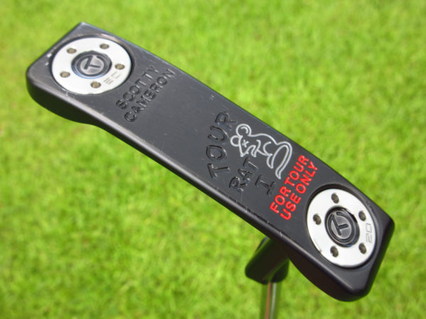 scotty cameron tour only black sss masterful tour rat circle t putter with sight dot golf club