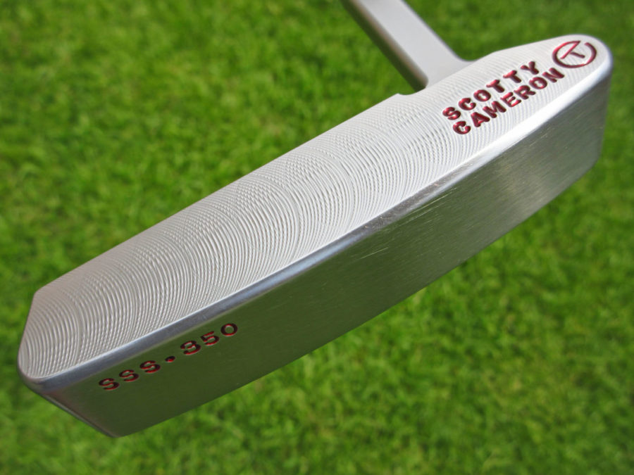 scotty cameron tour only sss timeless newport 2 circle t 350g putter with sight dot golf club