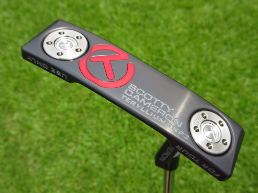 scotty cameron tour only black t22 newport 2 terylium circle t putter brooks koepka golf club