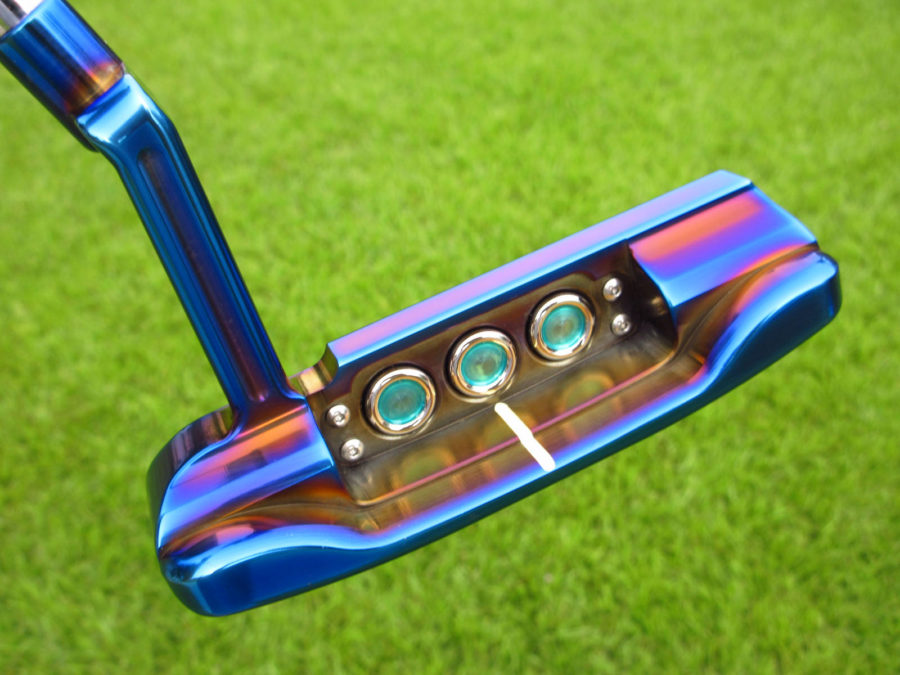 scotty cameron tour only blue pearl masterful super rat gss insert prototype circle t putter golf club