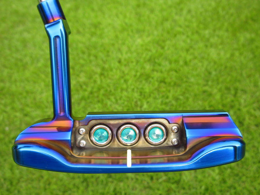 scotty cameron tour only blue pearl masterful super rat gss insert prototype circle t putter golf club