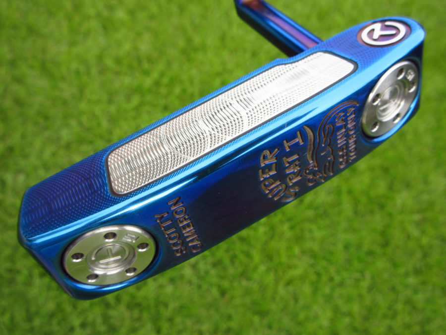 scotty cameron tour only blue pearl masterful super rat gss insert prototype circle t putter golf club