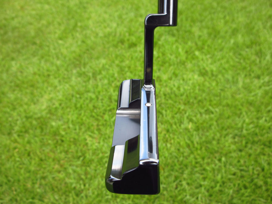 scotty cameron tour only brushed black carbon circa 62 #3 circle t 350g putter with sight dot golf club