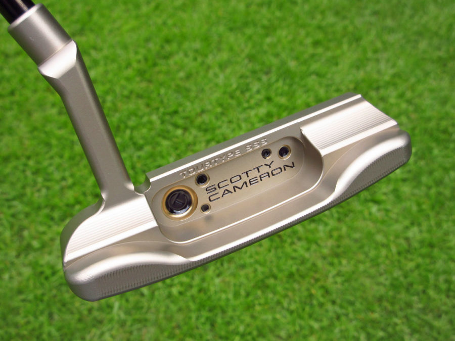 scotty cameron tour only chromatic bronze sss masterful tourtype circle t naked putter with black shaft golf club