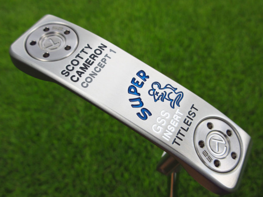 scotty cameron tour only deep milled gss insert super rat concept 1 circle t putter golf club