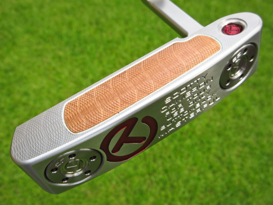 scotty cameron tour only buttonback masterful terylium circle t putter with top line golf club