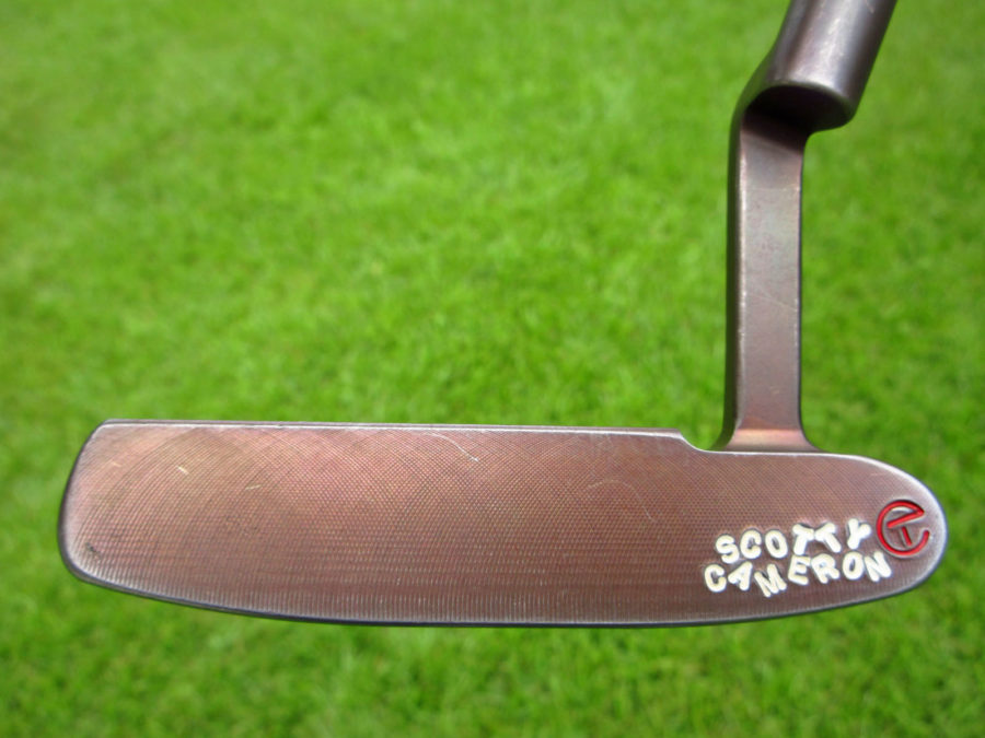 scotty cameron tour only 3x oil can 009 prototype circle t 330g putter golf club