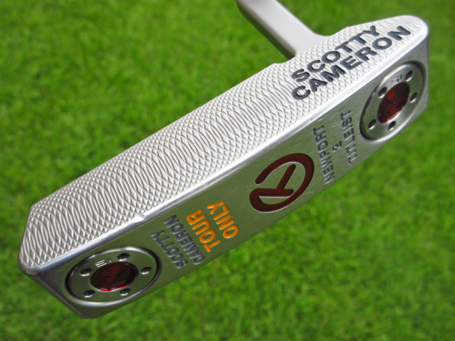 scotty cameron tour only sss deep milled newport 2 select circle t putter with top line golf club