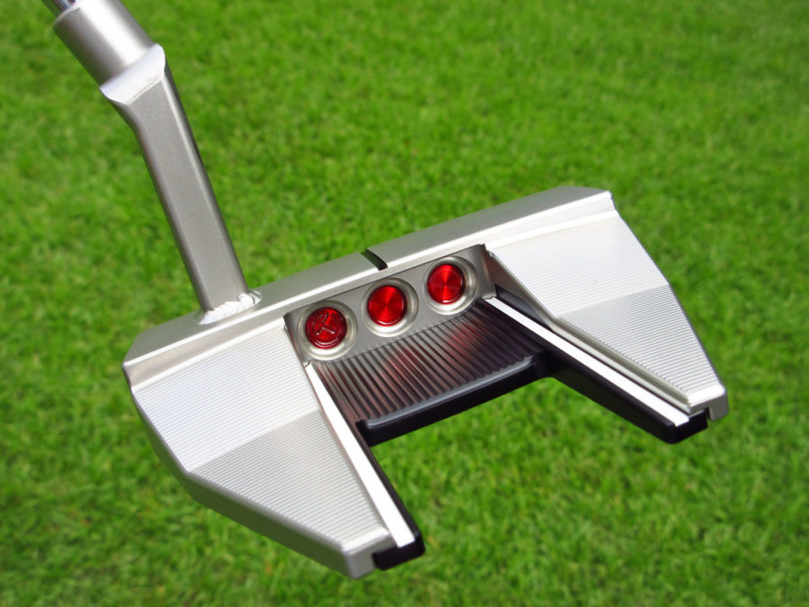 scotty cameron tour only sss phantom x t7.2 welded plumber neck circle t putter golf club