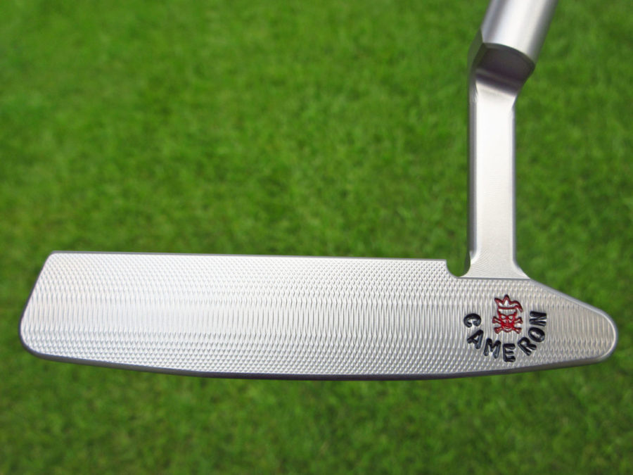 scotty cameron tour only sss timeless tourtype handstamped circle t putter with hot head harry and tour jester stamps golf club