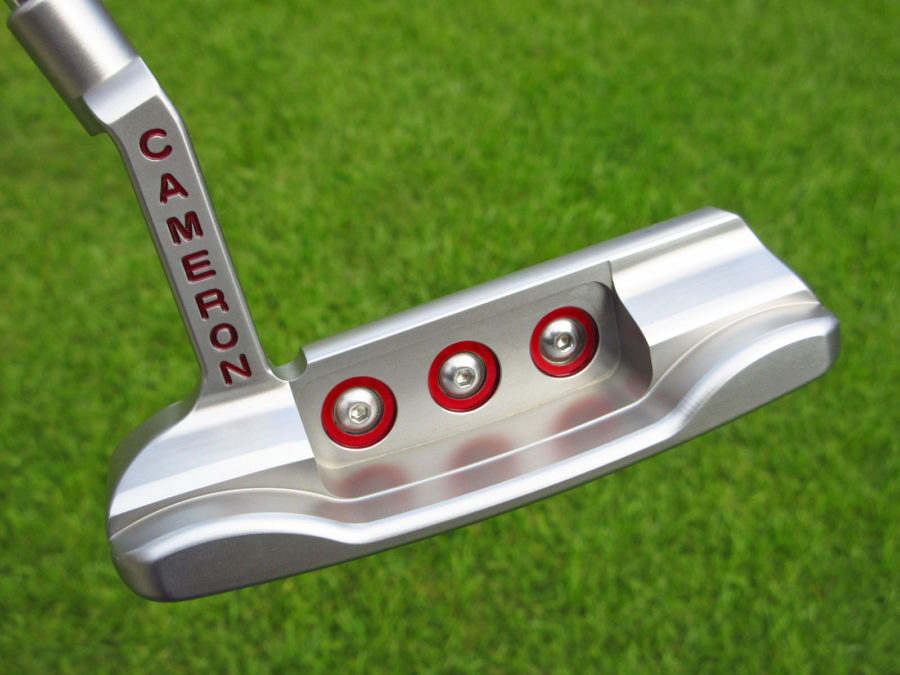 scotty cameron tour only t10 newport buttonback terylium circle t naked putter golf club