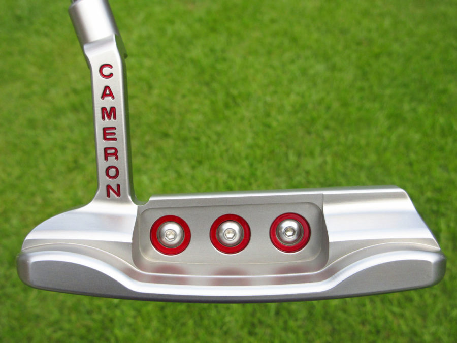 scotty cameron tour only t10 newport buttonback terylium circle t naked putter golf club