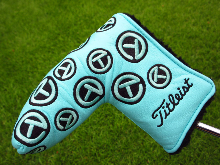 scotty cameron for tour use only gss tiffany dancing circle t patches blade putter headcover