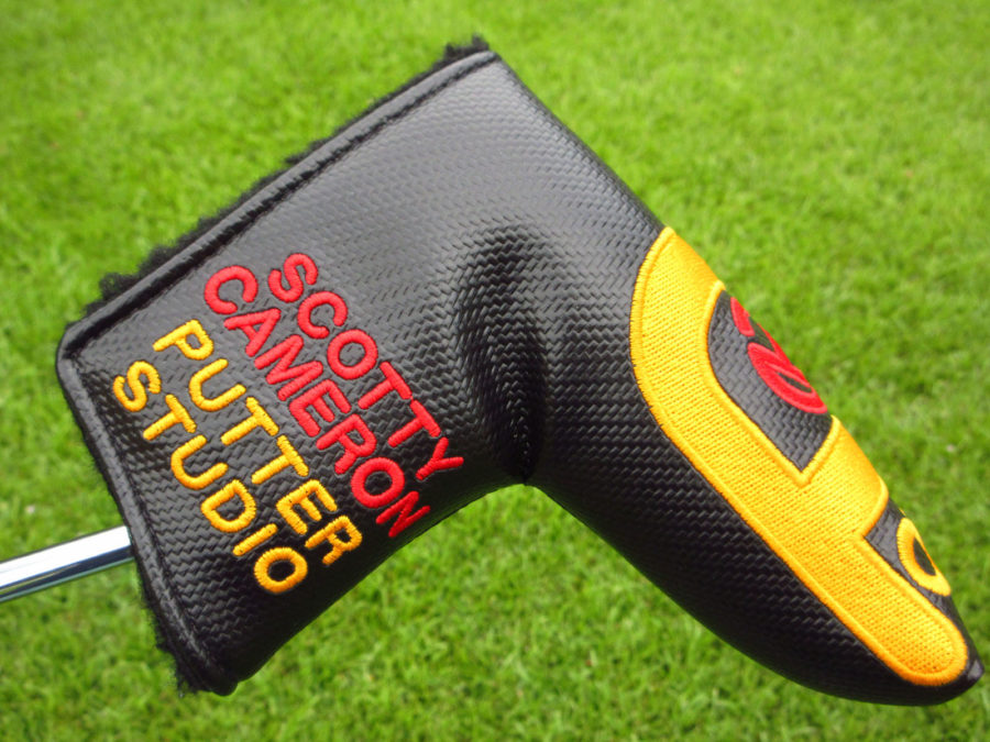 scotty cameron tour only tour department approved black carbon fiber circle t blade headcover