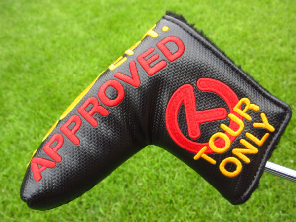 scotty cameron tour only tour department approved black carbon fiber circle t blade headcover