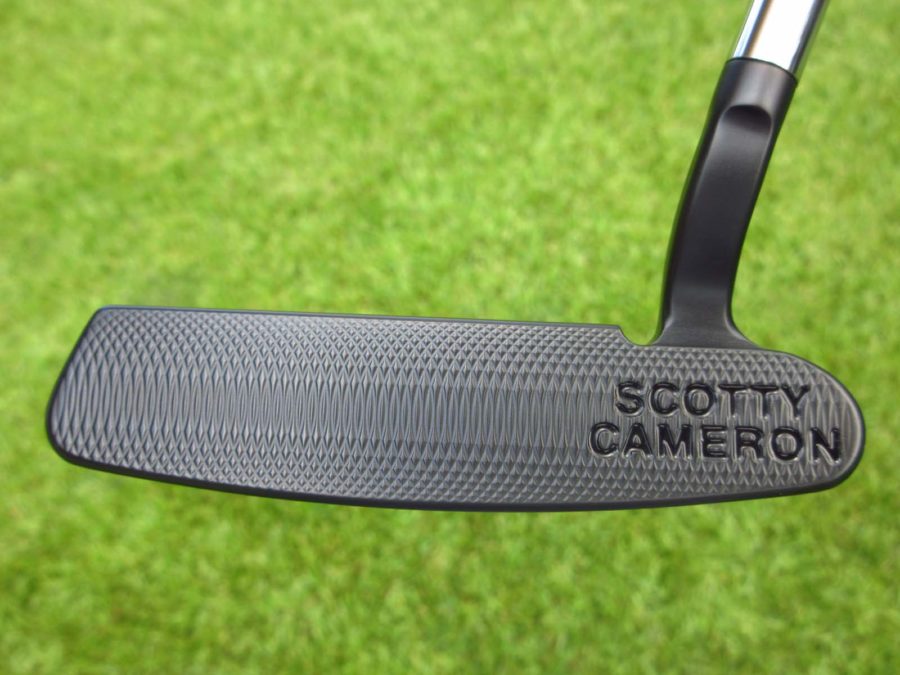 scotty cameron tour only black sss deep milled newport 1.5 select circle t putter with triple sight lines golf club