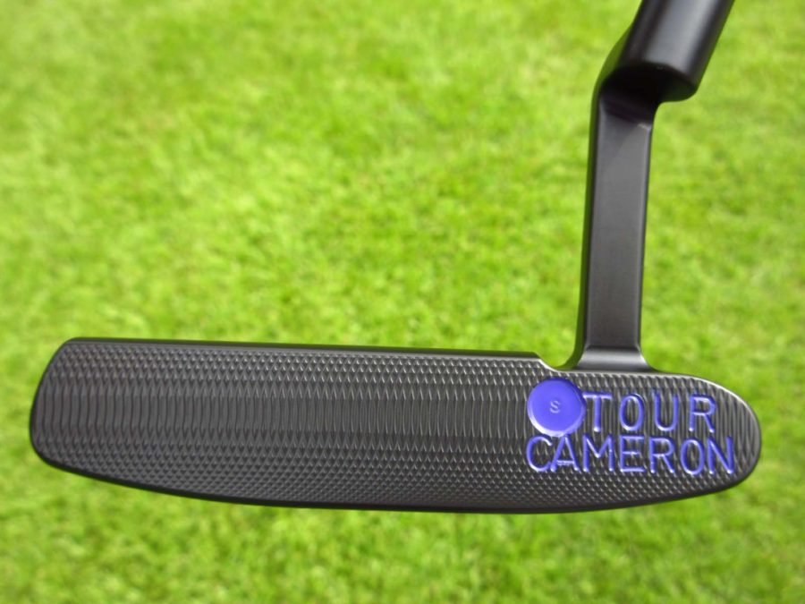 scotty cameron tour only black sss deep milled 009 circle t prototype 350g putter golf club