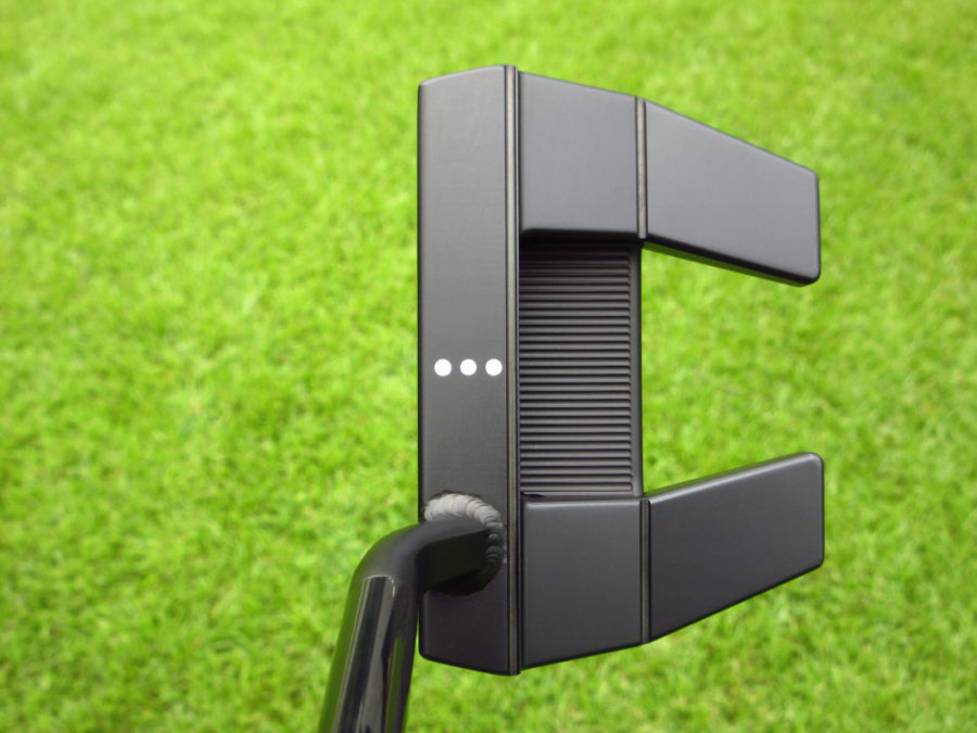 scotty cameron tour only black sss futura x5 circle t welded 2.5 neck justin thomas style putter with black shaft golf club