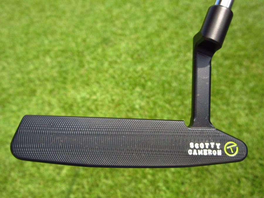 scotty cameron tour only black sss timeless tourtype circle t 350g putter golf club