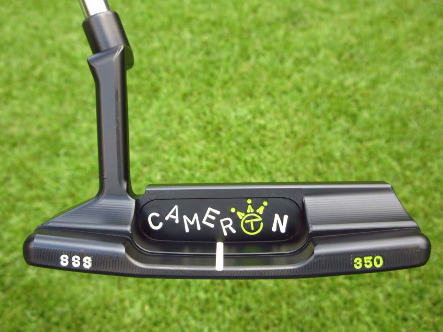 scotty cameron tour only black sss timeless tourtype circle t 350g putter golf club