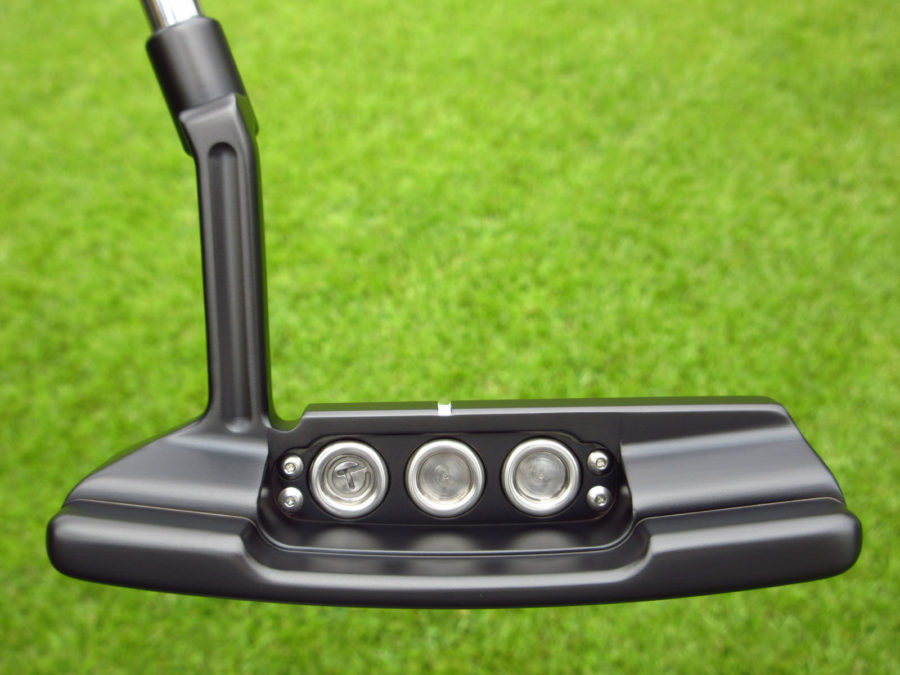 scotty cameron tour only black super rat #2 gss insert circle t prototype putter golf club with top line