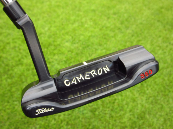 scotty cameron tour only brushed black carbon masterful 009m circle t 350g putter with jackpot johnny jordan spieth style stampings golf club